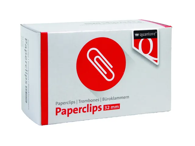 Paperclip Quantore R2 32mm kort