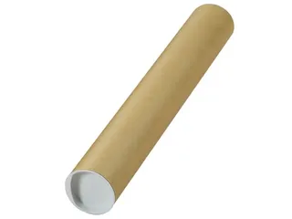 Verzendkoker rond Ft 430x60 mm bruin - 1