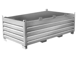 Systeem-Stapelcontainer Verzinkt 850x2400x1200mm 2250kg Inhoud 2m³