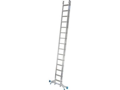schuifladder,2x15,sporten,balk L 4,4-7,75m,2-dlg.,aluminium