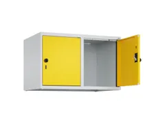 opzetkast,v. locker,2vak.,vak B 400mm,HxBxD 500x800x500mm,draaigrendel