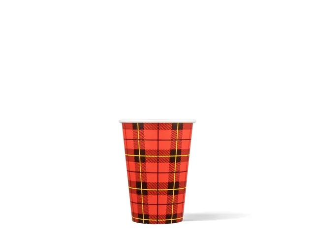 Scotty Drinkbeker Koffiebeker uit karton 180ml Rood 100 Stuks