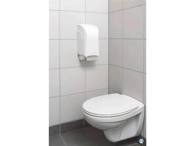 Toiletpapierdispenser MAULcare voor 2 rollen Wit