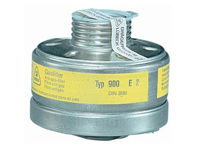 Dräger 940 K2 gasfilter, universele schroefdraadaansluiting EN148-1,