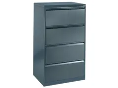 Fichekast 1357x787x590mm 4 Laden 2 Kaartenbakken per Lade Ral7021