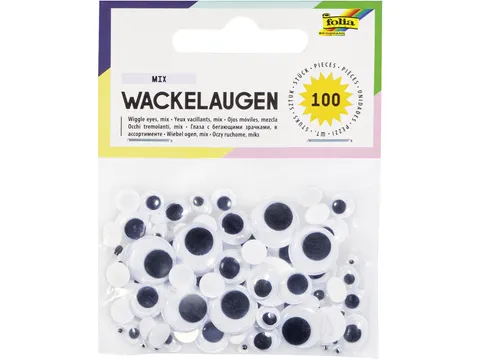 Wiebelogen Folia 100 stuks 6 formaten wit 100 stuks