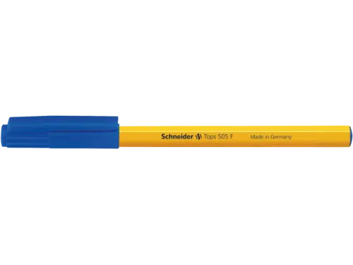 Balpen Schneider Tops 505 fijn blauw