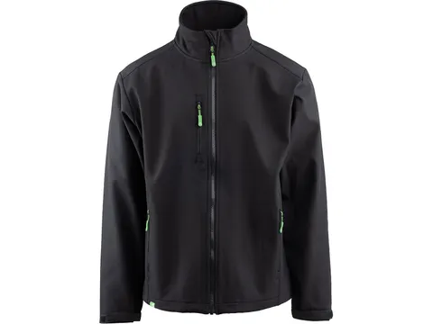 Werkjas Arco Responsible softshell zwart S