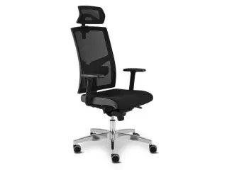 Bureaustoel Premium met rugleuning met netbekleding - 2