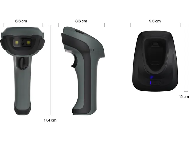 Safescan 350-BT Draadloze Barcodescanner met oplaadstation USB-A