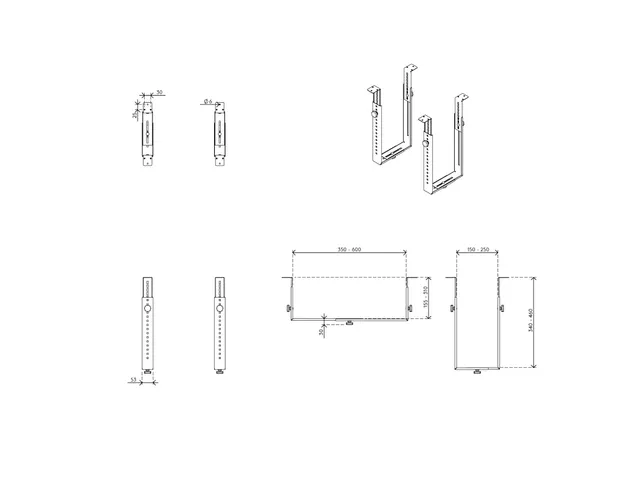 Viewgo Computerhouder Bureau 182 Zilver
