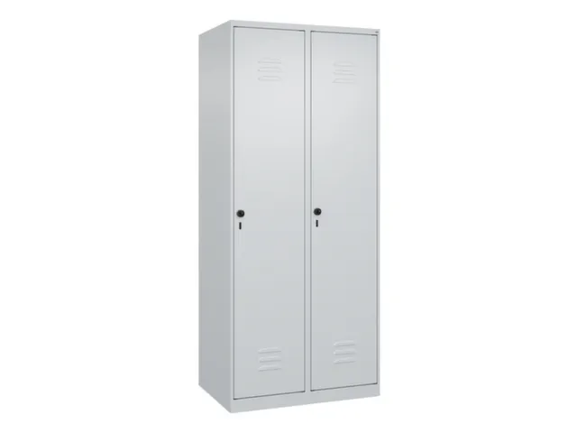locker voor scheiding van kleding,HxBxD 1850x800x500mm,2vak