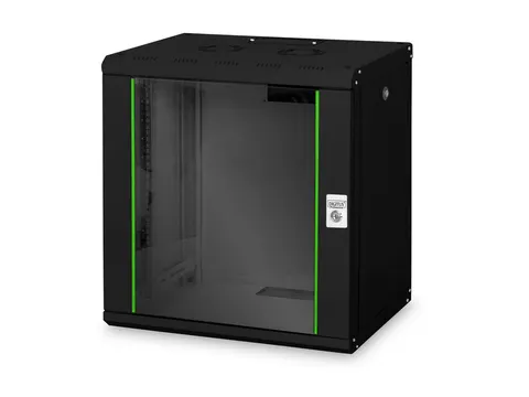 Serverkast Unique 12U Wand 600x450 mm Zwart