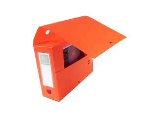 Klasseerdoos PP opaa k rug 100mm rood - 4