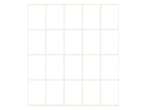 Etiket Avery Zweckform 3321 32x23mm wit 560stuks