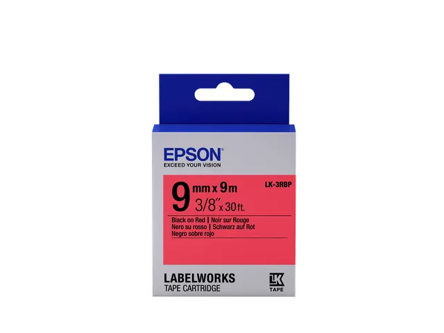 Pastel Tape - LK-3RBP Pastel Blk/Red 9/9