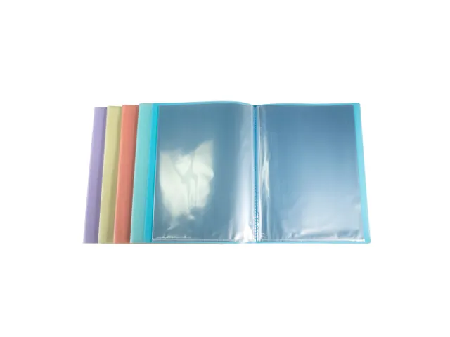 Protège-documents en polypropylène semi rigide Chromaline Pastel 40