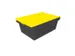 Herbruikbare containers HxLxB 240x610x400mm 38l PP-regeneraat geel