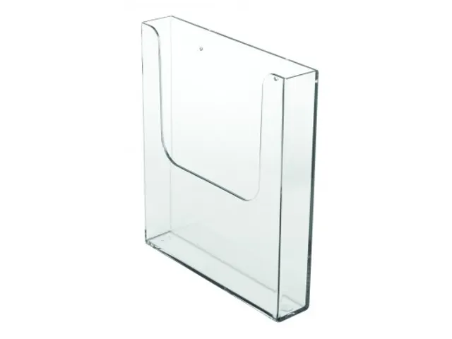 Wandfolderhouder A5 Staand Transparant Acryl Voordeelbundel