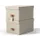 Puro opbergdoos medium A4 17 liter beige 2 stuks