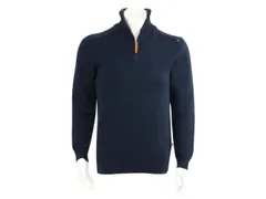 T'riffic Circulair Zip sweater vest, marineblauw, maat S, per stuk