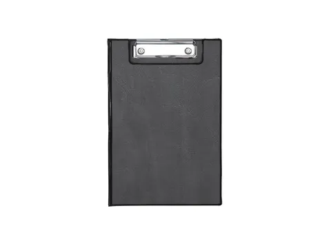 Klembordmap MAUL A5 staand met penlus PVC zwart