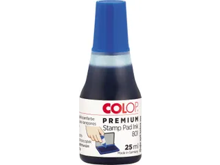 Colop stempelkussen Inkt Blauw 25ml Blister 2 stuks - 1