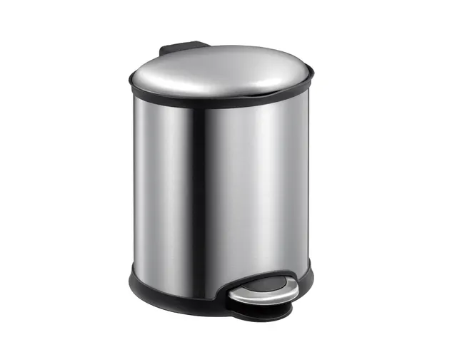 Fraaie Pedaalemmer Ellipse Step Bin 6 Liter Mat Rvs