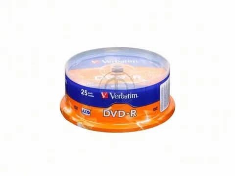 Verbatim 43522 AZO DVD-R Schijven 25 Stuks