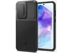 Spigen Case ACS07535 Galaxy A55 (2024) Optik Armor zwart