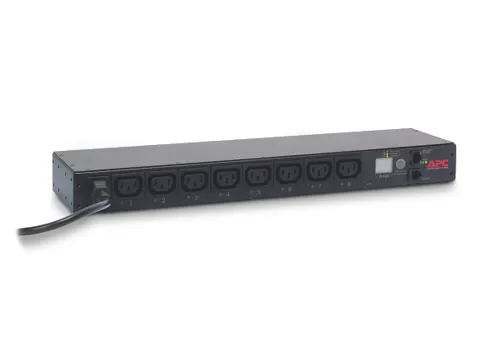 APC Rack PDU AP7920B, Switched, 0U/1U, 10A, 230V, (8x) C13, C14 stekke