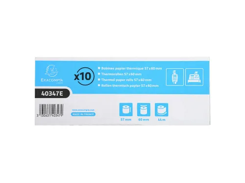 Exacompta Kassarol 57mmx60mmx12mm 44 Meter 55 Gram
