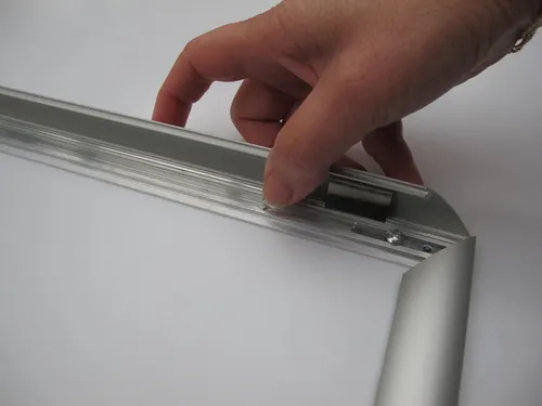 Kliklijst Seco A4 25mm aluminium frame, anti- glans PVC voorkant