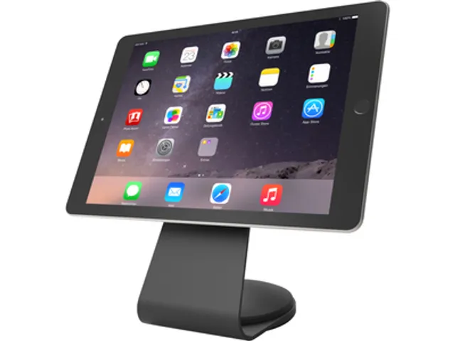 Universal Secure Stand And Hand Grip Tablet kiosk