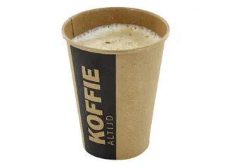 Beker IEZZY Altijd Koffie 250ml Ø90mm 50 stuks Voordeelbundel - 1