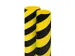 profielbescherming,cirkel,LxØ 1000x100mm,EVAC-schuim,geel/zwart