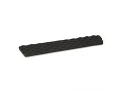 Schuimzool ribbelfoam 55cm Grijs pe r stuk