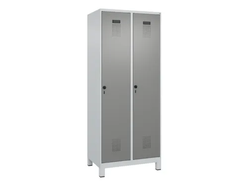 locker voor scheiding van kleding,HxBxD 1950x800x500mm,2vak