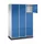 grootvolume-lockersysteem,RAL 7035/RAL 5010,HxBxD 1950x1220x500mm