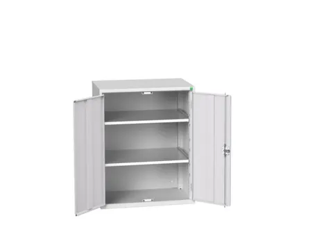 universele kast,HxBxD 1000x800x550mm,2xStalen bodem,draaigrendelslot