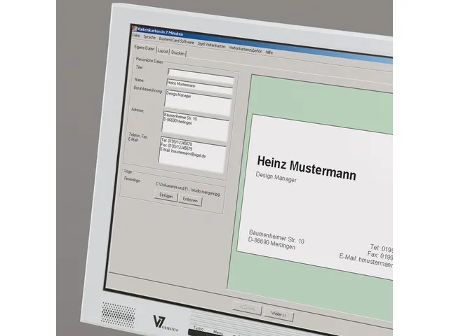 Visitekaartjes 3C Sigel dubbel 2-zijdig bedrukbaar 225gr