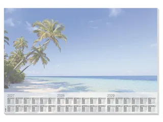 Designonderlegger Sigel Beach 27/28/29 59,5x41cm 30 vel 80 grams - 1