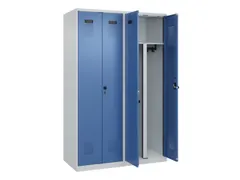 PBM-locker,HxBxD 1850x1200x500mm,4vak,vak B 300mm,draaigrendel