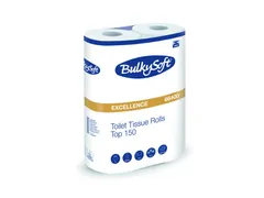 Toiletpapier BulkySoft Excellence 4-Laags Wit 6x150 vel 66400