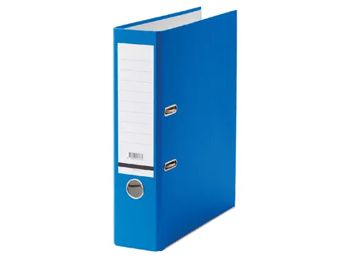 Ordner Qbasic A4 80mm karton blauw