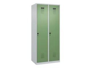 locker,HxBxD 1850x800x500mm,2vak,vak B 400mm,draaigrendel - 3