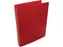 ringmap, voor ft A4, uit PP, 2 ringen van 25mm, rood