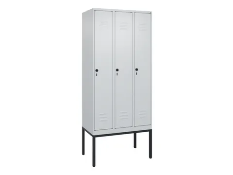 locker voor scheiding van kleding,HxBxD 2120x900x500mm,3vak