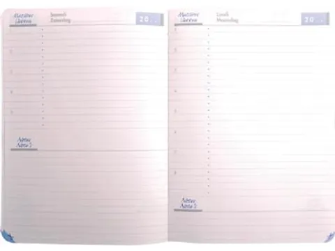 Schoolagenda, 2-Talig, Eeuwigdurend