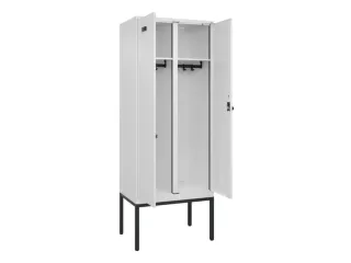 locker voor scheiding van kleding,HxBxD 2120x800x500mm,2vak - 1